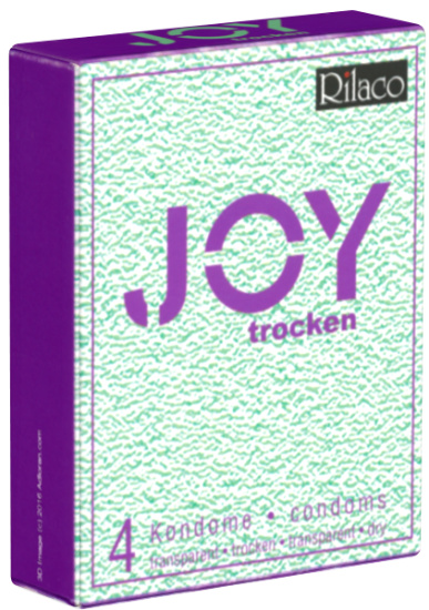 Rilaco Single: Joy, 4 dry condoms