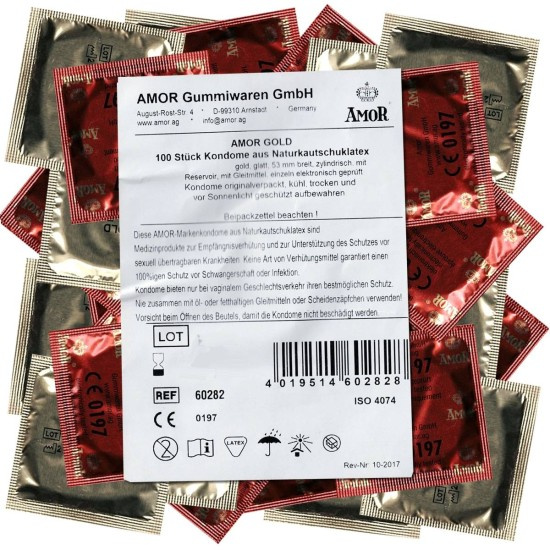 Amor Bulk-Pack: Gold, 100