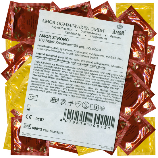 Amor Strong condoms 100 pcs
