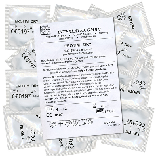 AMOR Bulk-Pack: Erotim Dry, 100