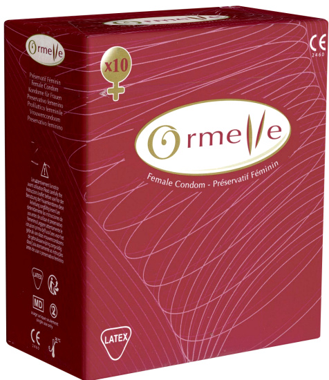 Ormelle Single: Female Condom, 10 pieces