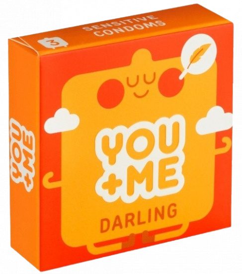 You Me DARLING - ultra tenké kondomy (3 ks)