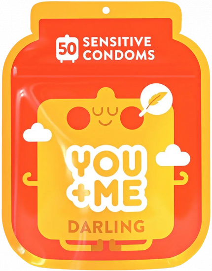You Me DARLING - ultra tenké kondomy (50 ks)